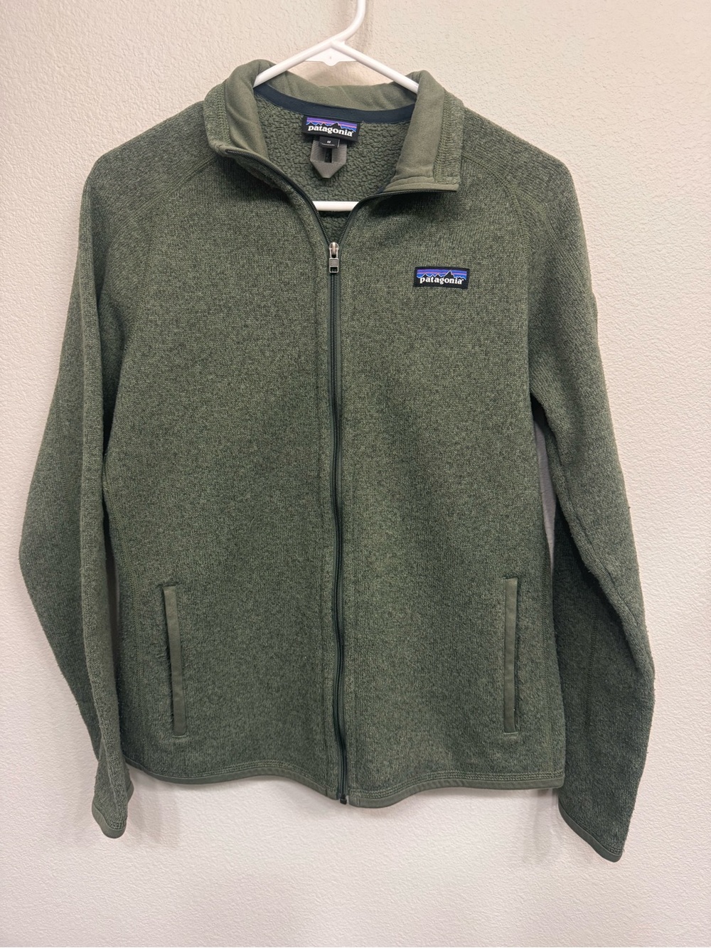 Patagonia Women’s Full-Zip Fleece Jacket - Olive Green
